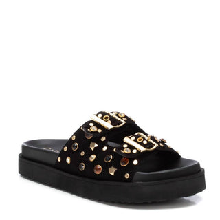 Xti - Sandálias femininas com fivela dupla