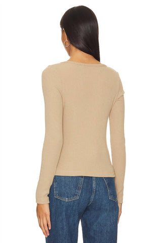 Enza Costa - BLUSA DE MALHA COM DECOTE V