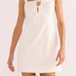 Minkpink - Imogen Drill Tie Mini Dress