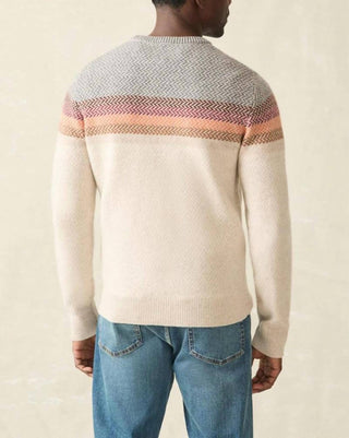 Faherty - Camiseta Donegal Ombré com gola redonda
