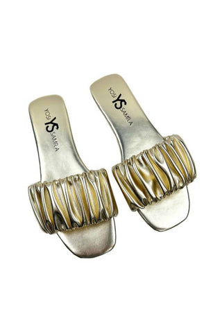 Yosi Samra – Sandália Feminina Naomi Ruched