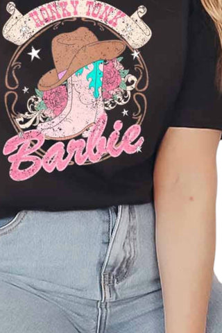 American Basics - Camiseta gráfica Western Barbie