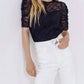 Endless Rose - Lillian Lace Embroidered Top