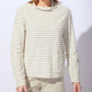Habitat - Santa Barbara Stripe Chill Funnel Neck Top