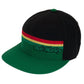 Bob Marley - Men's Rasta Stripe Fitted Cap