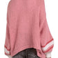 Elan - Loose Knit Cardigan Stripe