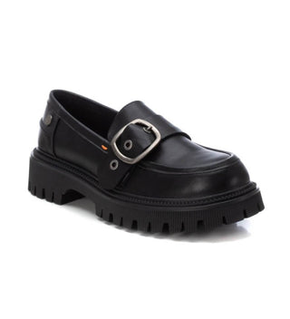 Xti - Mocassins femininos com tiras decorativas