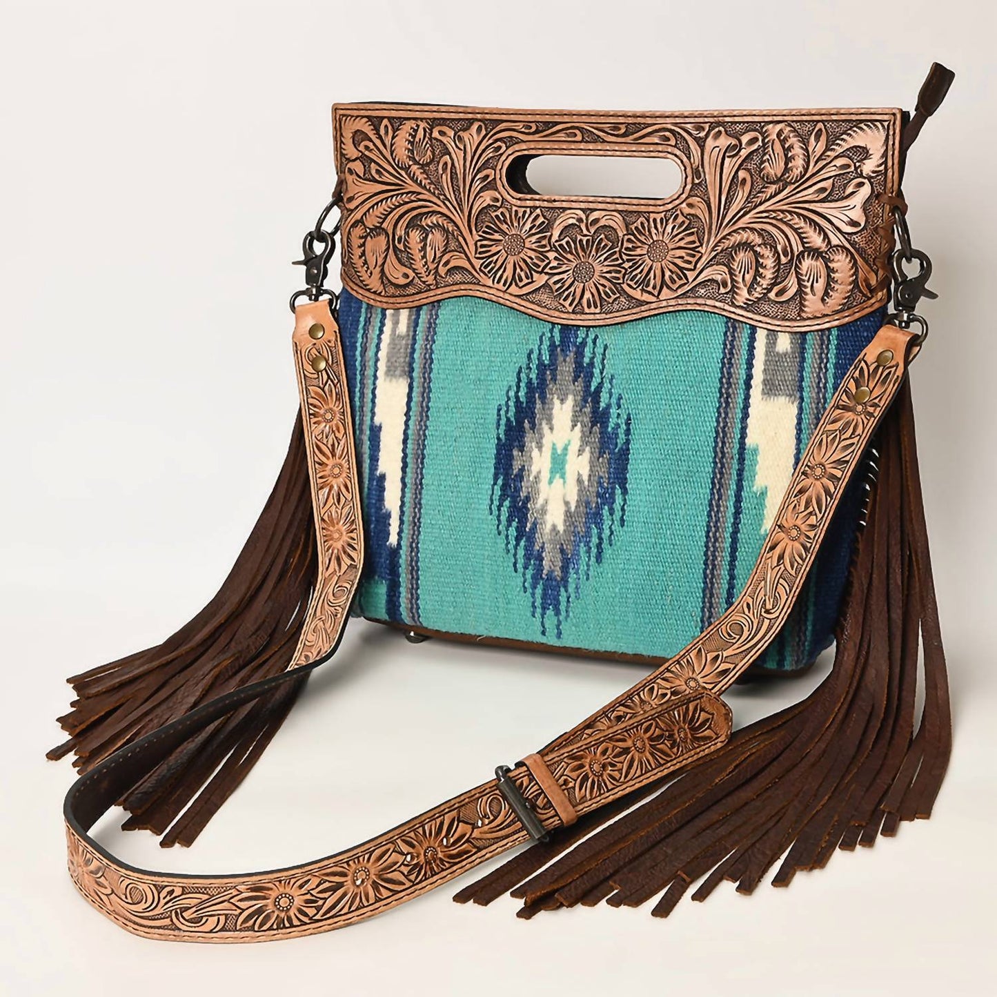 American Darling - Women's Clutch Hand Tooled Handbag