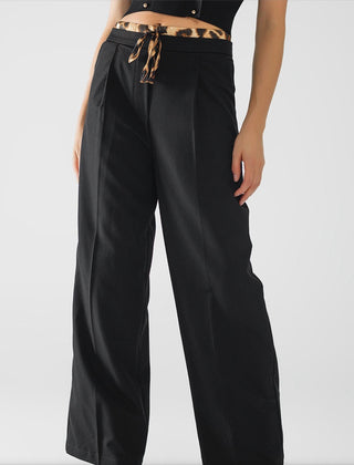 Q2 - Calça Cintura Leopardo