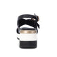 Xti - Women's Wedge Cross Strap Sandals