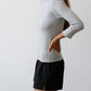 Donni. - Baby Rib Boat Neck Tee