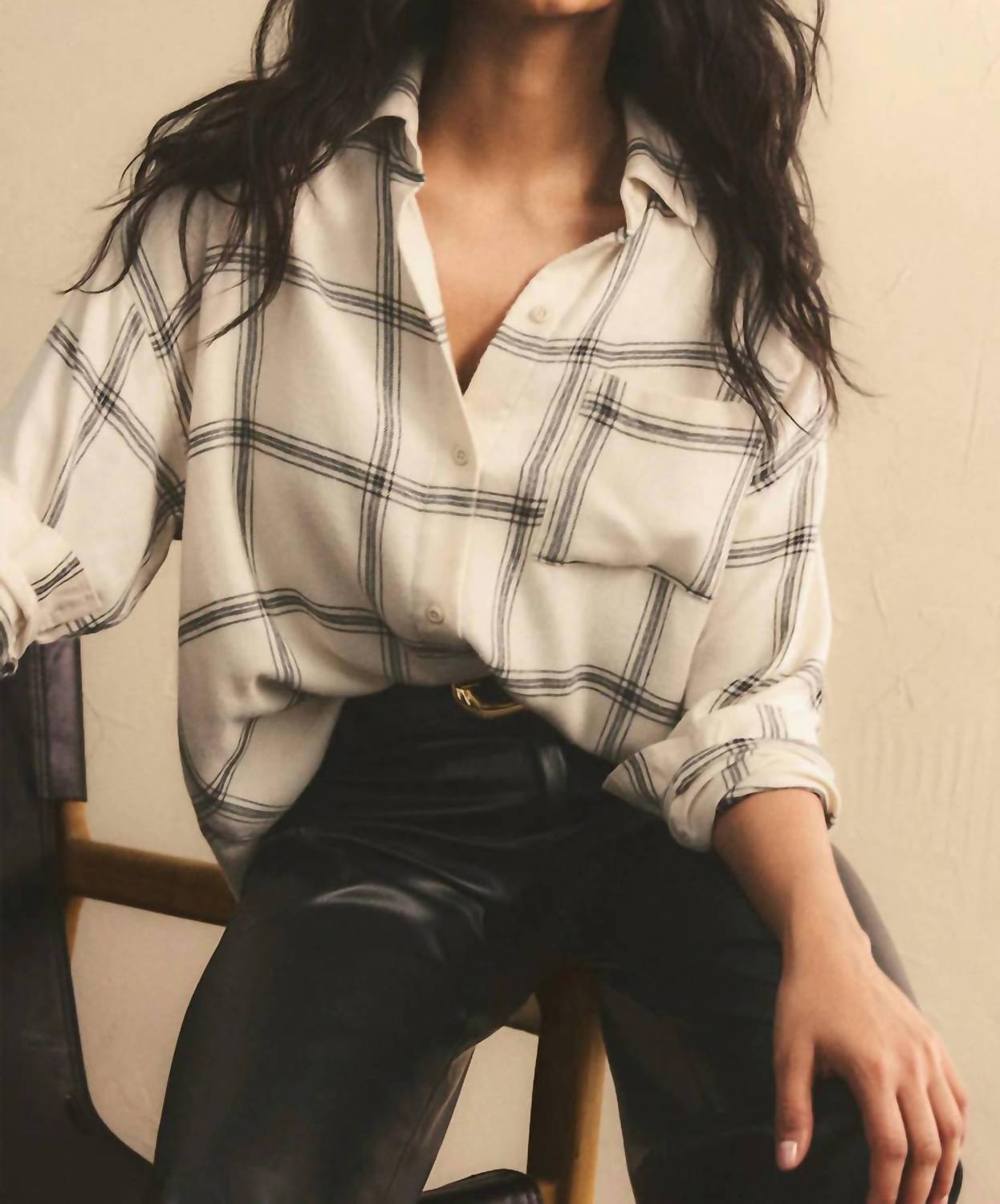 Z Supply - River Plaid Button Up Shirt