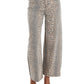 Easel - I Like Me Better Leopard Wide Leg Jeans