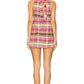 Free People - Walk The Walk Plaid Mini Dress
