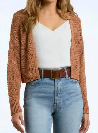 525 América - Cardigan de crochê Andrea