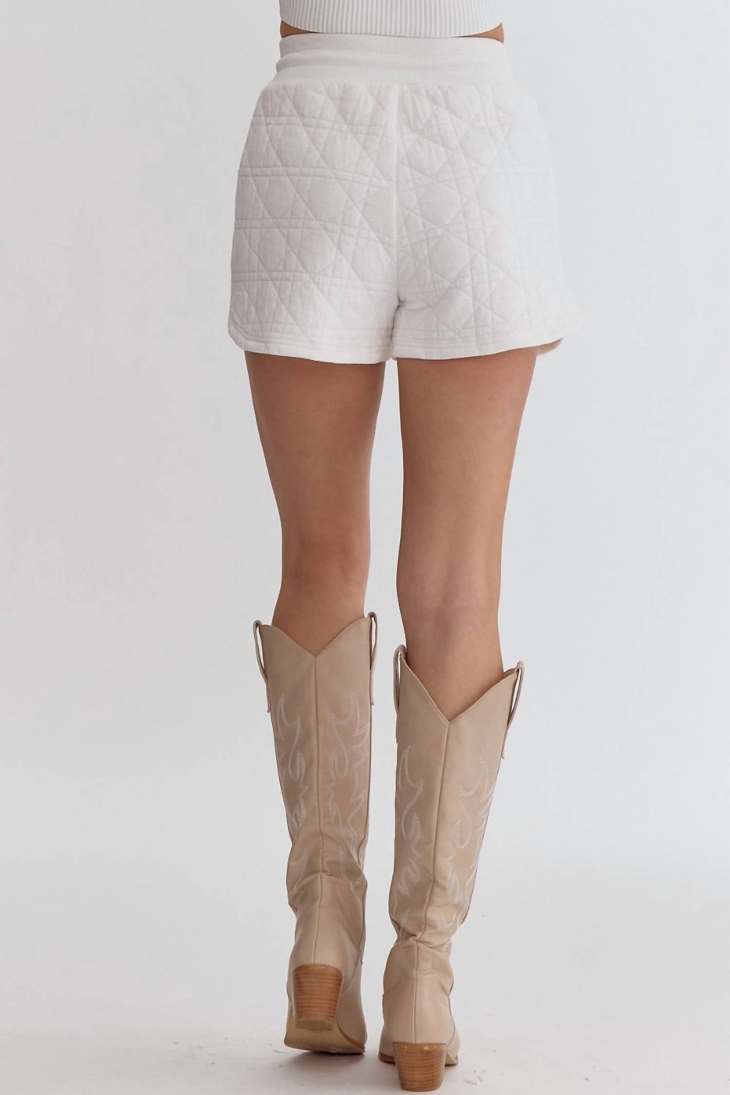 Entro - Quilted Stitch Shorts