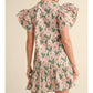 Jodifl - Vintage Petals Floral Dress