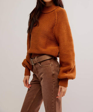 Free People - Pulôver Riley Manga Longa