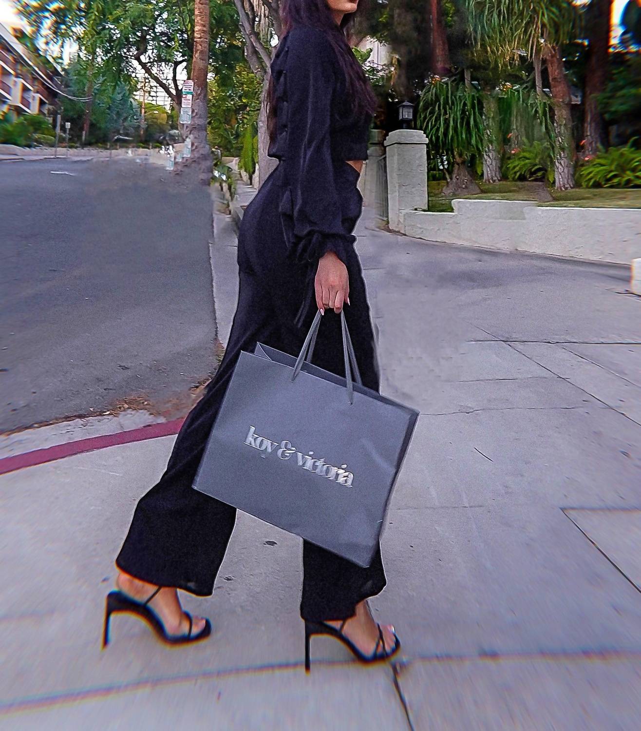 Koy & Victoria - Vix Ankle Tie Pants