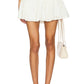 Free People - Roselle Eyeleted Mini Skirt