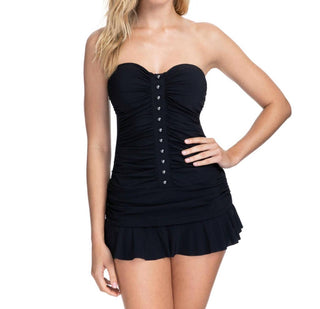 Perfil por Gottex - Vestido de banho estilo bandeau