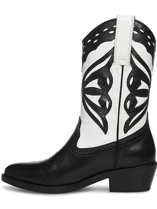 Steve Madden - Botas femininas Laredo-m Western Cowboy com salto