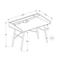 Computer Desk For Home Office With Laptop Storage Shelves