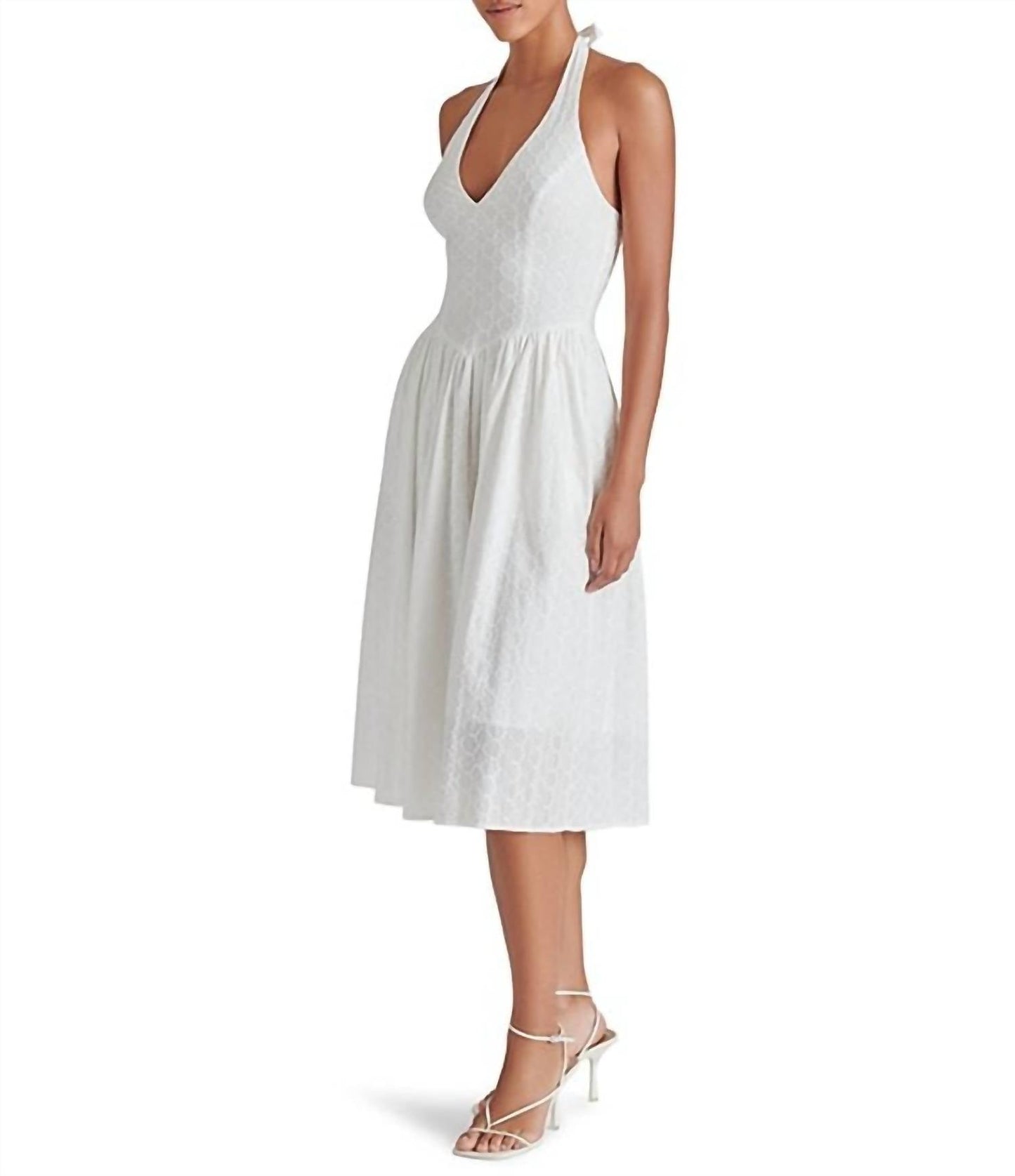 Steve Madden - Ressi Eyelet Halter Dress