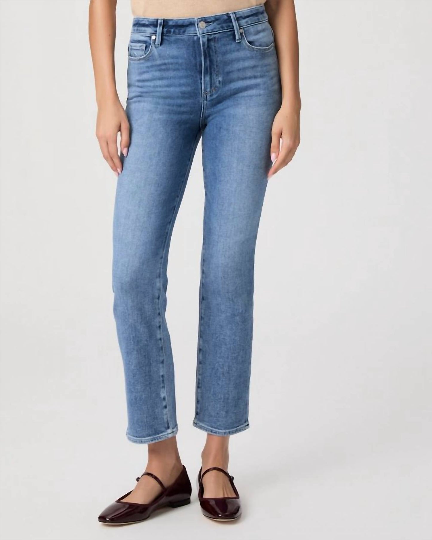 Paige - Cindy High-rise Straight Jean