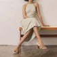 Oasis Society - Women's Santiago Raffia Block Heels