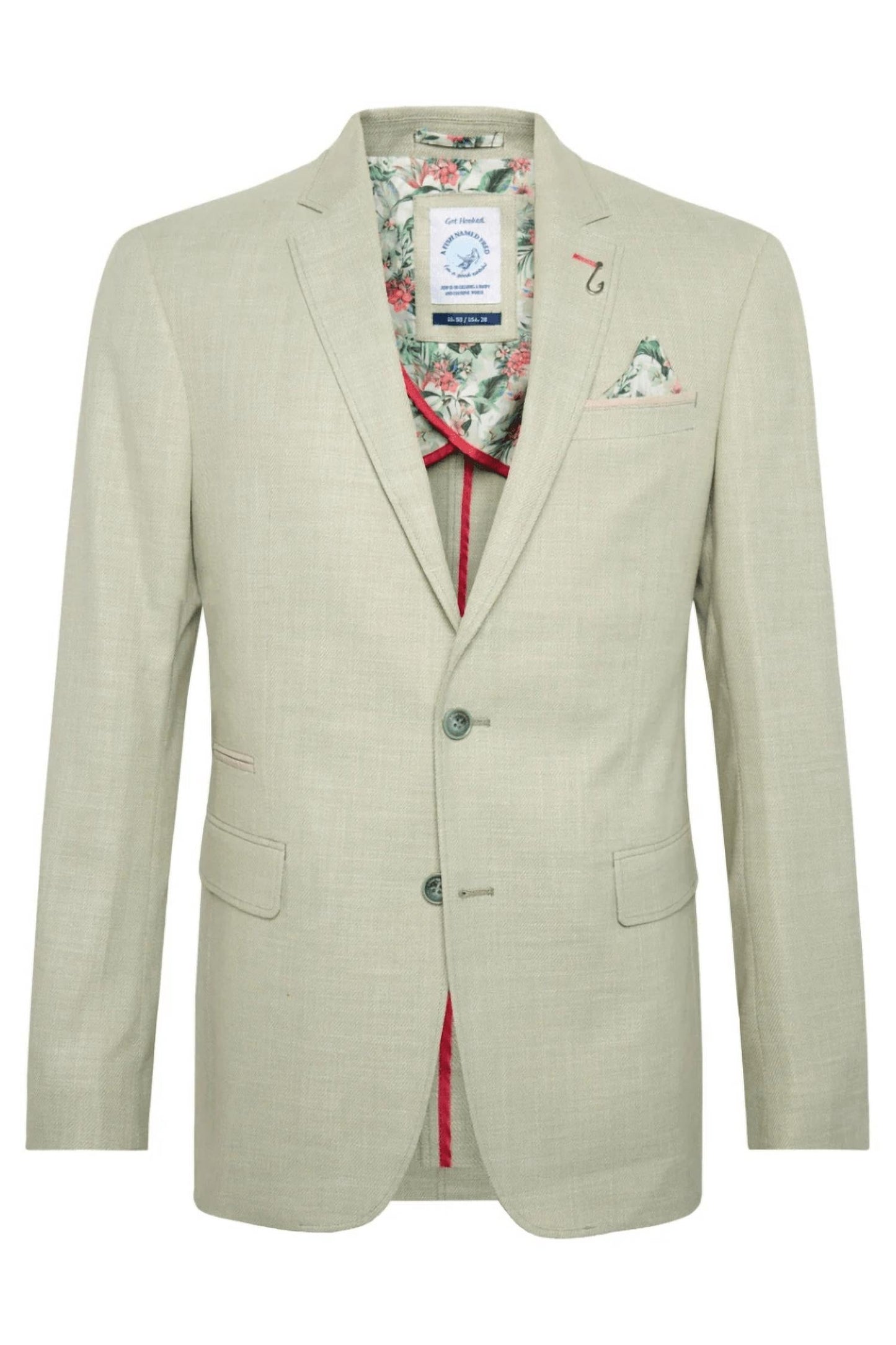 A Fish Named Fred - Men's Structured Blazer