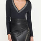 Generation Love - Nolan Studded Top