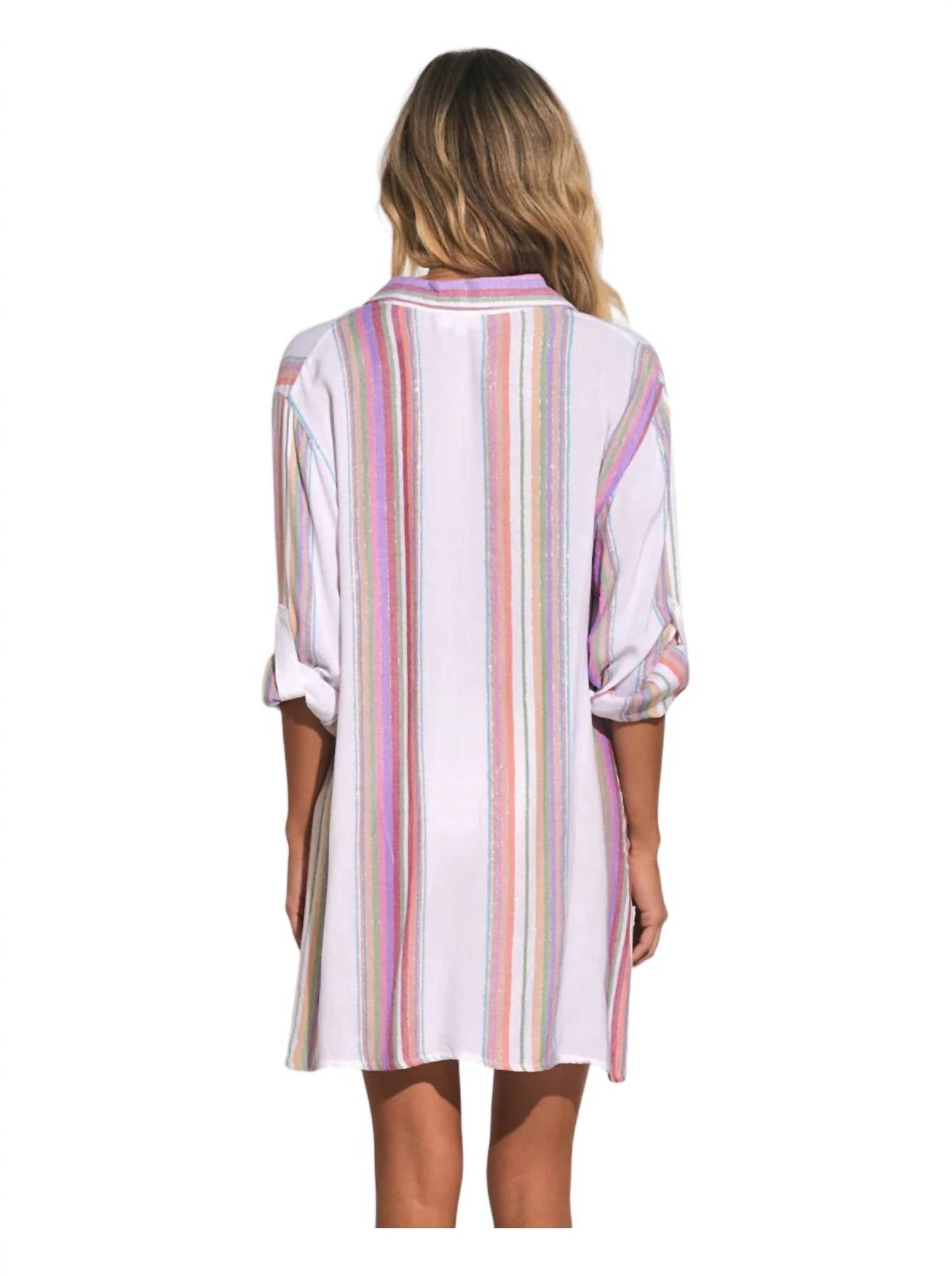 Elan - Bermuda Boyfriend Cover Up Shirt
