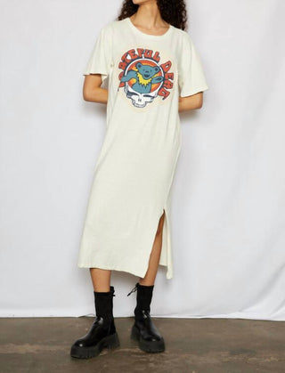 Pessoas de Lazer - Vestido Longo Urso Grateful Dead