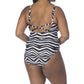 La Blanca - Wild Safari Plusace Up One Piece Swimsuit