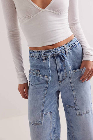 Free People - Calça Jeans CRVY Outlaw