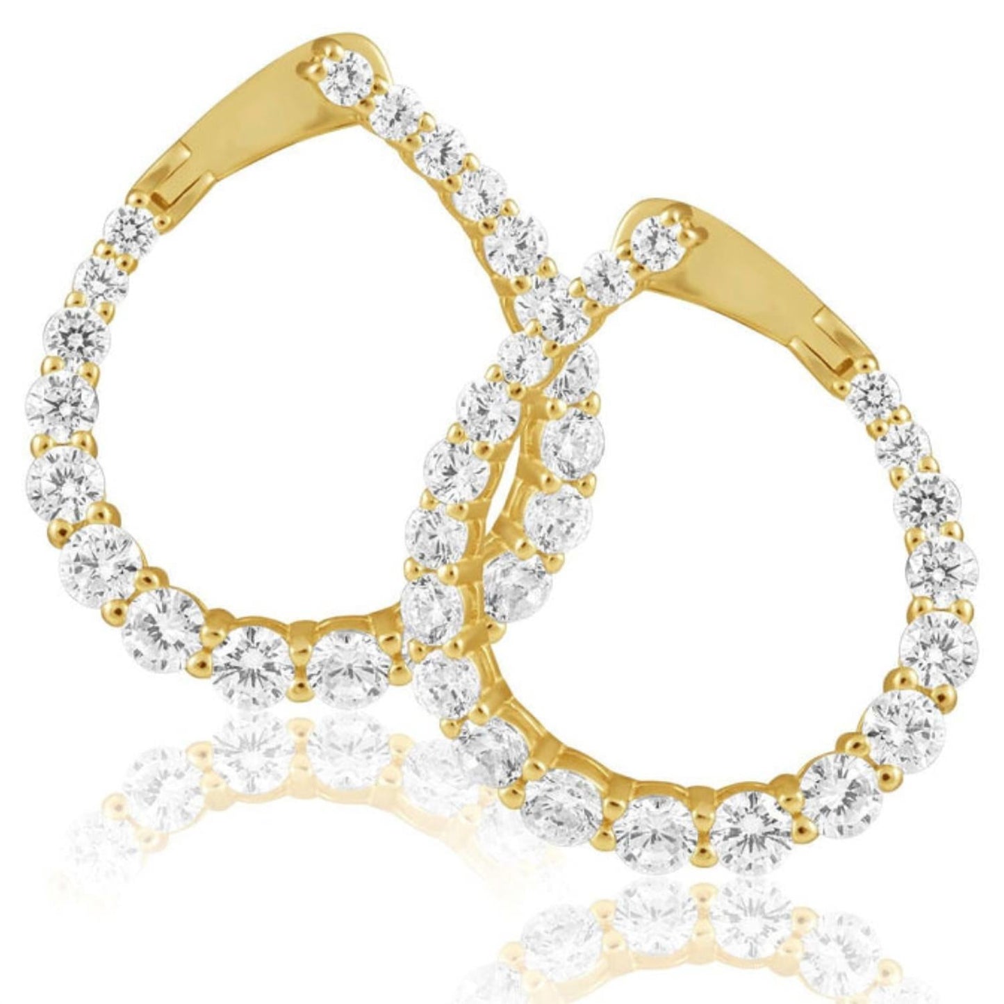 Sahira Jewelry Design - Women's Naomi Large Cz Earring