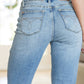 Judy Blue - Mid Rise Distressed Boyfriend Jeans