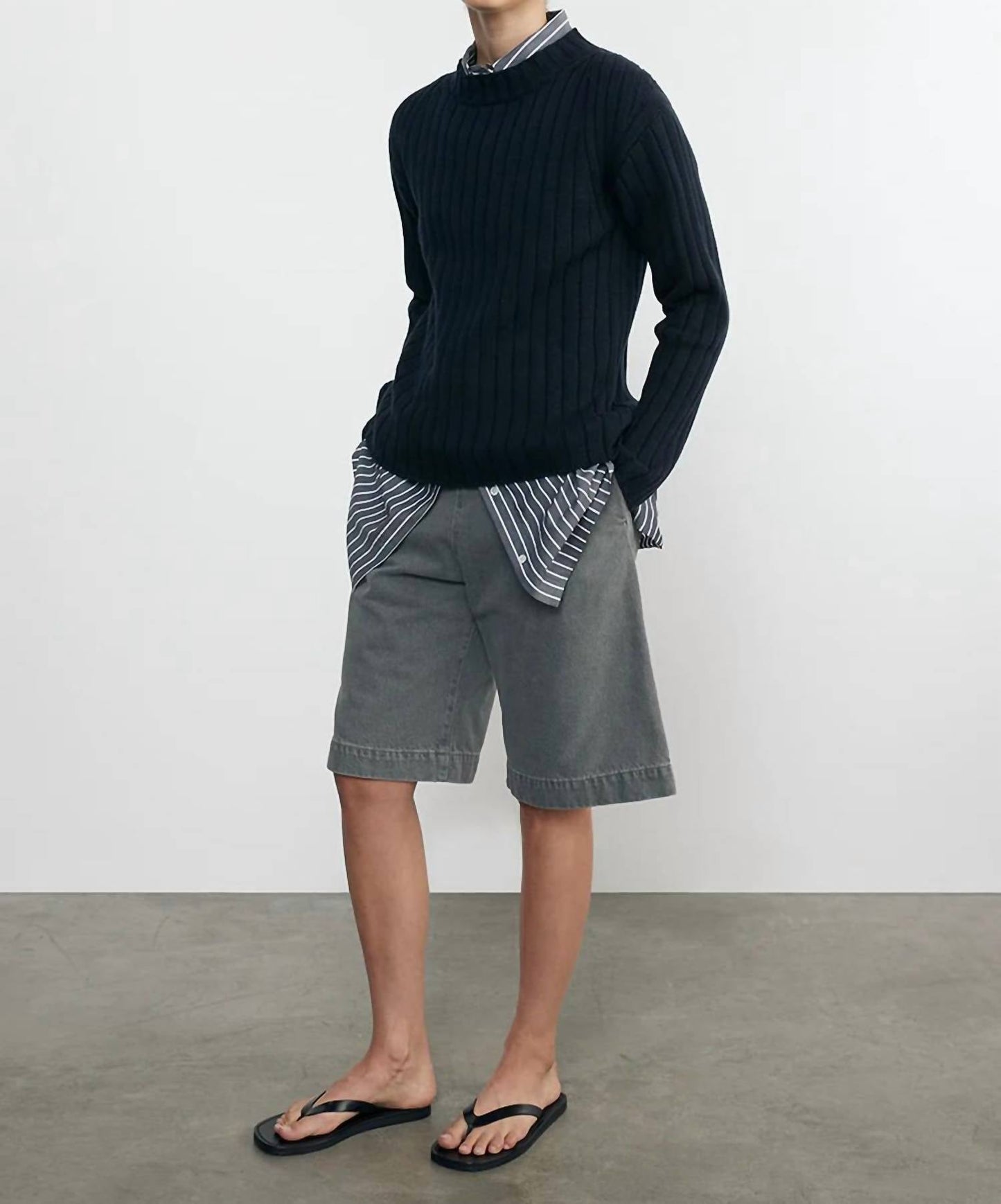 Enza Costa - Chunk Cotton Fisherman Sweater