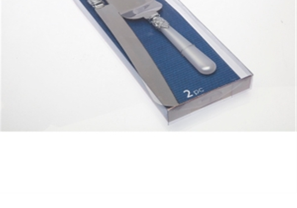 Conjunto de 2 peças para bolo Godinger Pearl