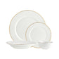 Conjunto Godinger 82866 Inventure em ouro branco, 16 peças