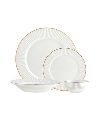 Conjunto Godinger 82866 Inventure em ouro branco, 16 peças