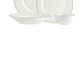 Conjunto Godinger 82866 Inventure em ouro branco, 16 peças
