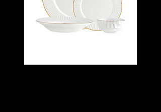 Conjunto Godinger 82866 Inventure em ouro branco, 16 peças