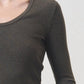 Agolde - Bernice Scoop Neck Tee