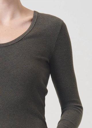 Agolde - Camiseta decote redondo Bernice