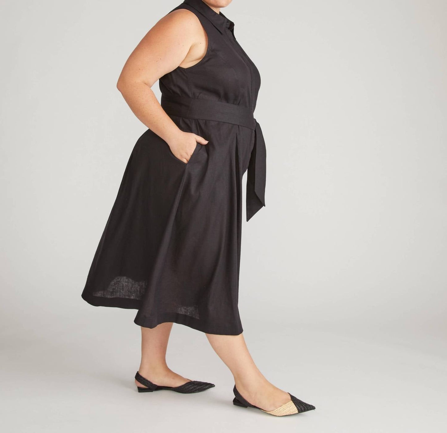 Universal Standard - Adelaide Linen Shirtdress