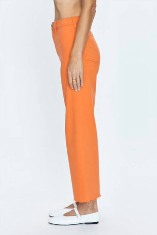 Free People - Calça Penny de cintura alta e perna larga
