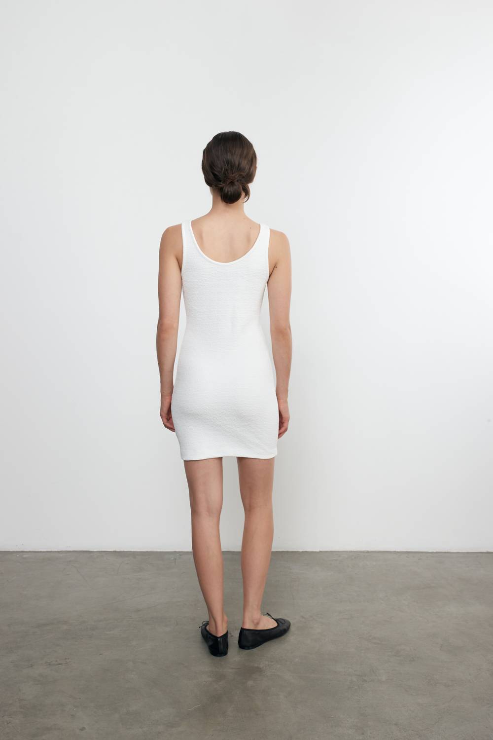 Enza Costa - JACQUARD TANK MINI DRESS