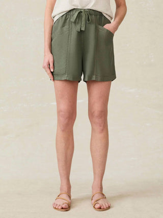 Faherty - Shorts Drapeados Topanga